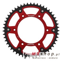 SUPERSPROX ZĘBATKA TYLNA 289 51 STEALTH (STALOWO-ALUMINIOWA) HONDA CR/CRF '83-'16 (JTR210.51) KOLOR CZERWONY