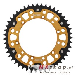 SUPERSPROX ZĘBATKA TYLNA 489 48 STEALTH (STALOWO-ALUMINIOWA) KAWASAKI KX/KXF `84-18 (JTR460.48) KOLOR ZŁOTY