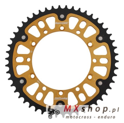 SUPERSPROX ZĘBATKA TYLNA 489 50 STEALTH (STALOWO-ALUMINIOWA) KAWASAKI KX/KXF `84-18 (JTR460.50) KOLOR ZŁOTY SUPERSPROX ZĘBATKA TYLNA 489 50 STEALTH (STALOWO-ALUMINIOWA) KAWASAKI KX/KXF `84-18 (JTR460.50) KOLOR ZŁOTY
