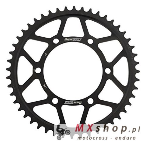 SUPERSPROX ZĘBATKA TYLNA 489 53 KAWASAKI KX/KXF `84-15 (JTR460.53) (KOLOR CZARNY STALOWA SUPERSPROX ZĘBATKA TYLNA 489 53 KAWASAKI KX/KXF `84-15 (JTR460.53) (KOLOR CZARNY STALOWA