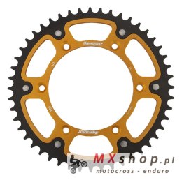 SUPERSPROX ZĘBATKA TYLNA 808 48 STEALTH (STALOWO-ALUMINIOWA) SUZUKI RM/RMZ (JTR808.48) KOLOR ZŁOTY