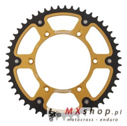 SUPERSPROX ZĘBATKA TYLNA 808 51 STEALTH (STALOWO-ALUMINIOWA) SUZUKI RM/RMZ (JTR808.51) KOLOR ZŁOTY