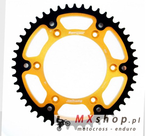 SUPERSPROX ZĘBATKA TYLNA 899 48 STEALTH (STALOWO-ALUMINIOWA) KTM SX/EXC (JTR897.48) KOLOR ZŁOTY SUPERSPROX ZĘBATKA TYLNA 899 48 STEALTH (STALOWO-ALUMINIOWA) KTM SX/EXC (JTR897.48) KOLOR ZŁOTY