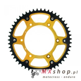 SUPERSPROX ZĘBATKA TYLNA 899 51 STEALTH (STALOWO-ALUMINIOWA) KTM SX/EXC (JTR897.51) KOLOR ZŁOTY