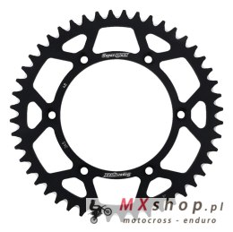 SUPERSPROX ZĘBATKA TYLNA ALUMINIOWA 7075-T6 (ERGAL) 270 48 YAMAHA YZ/YZF '99-'18 (JTR251.48) (JTR245/2.48) KOLOR CZARNY