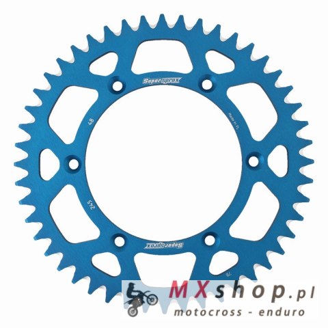 SUPERSPROX ZĘBATKA TYLNA ALUMINIOWA 7075-T6 (ERGAL) 270 48 YAMAHA YZ/YZF '99-'18 (JTR251.48) (JTR245/2.48) KOLOR NIEBIESKI SUPERSPROX ZĘBATKA TYLNA ALUMINIOWA 7075-T6 (ERGAL) 270 48 YAMAHA YZ/YZF '99-'18 (JTR251.48) (JTR245/2.48) KOLOR NIEBIESKI