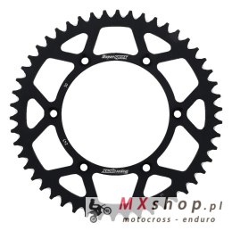 SUPERSPROX ZĘBATKA TYLNA ALUMINIOWA 7075-T6 (ERGAL) 270 50 YAMAHA YZ/YZF '99-'18 (JTR251.50) (JTR245/2.50) KOLOR CZARNY