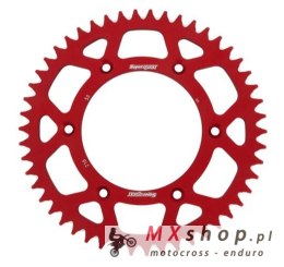 SUPERSPROX ZĘBATKA TYLNA ALUMINIOWA 7075-T6 (ERGAL) 289 48 HONDA CR/CRF '83-'16 (JTR210.48) KOLOR CZERWONY
