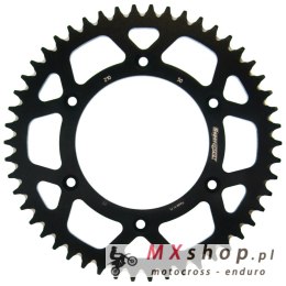 SUPERSPROX ZĘBATKA TYLNA ALUMINIOWA 7075-T6 (ERGAL) 289 50 HONDA CR/CRF/XR '83-'16 (JTR210.50) KOLOR CZARNY