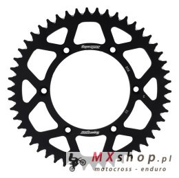 SUPERSPROX ZĘBATKA TYLNA ALUMINIOWA 7075-T6 (ERGAL) 808 50 SUZUKI RM/RMZ (JTR808.50) KOLOR CZARNY
