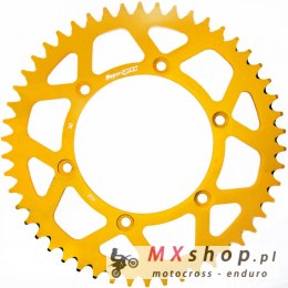 SUPERSPROX ZĘBATKA TYLNA ALUMINIOWA 7075-T6 (ERGAL) 808 50 SUZUKI RM/RMZ (JTR808.50) KOLOR ZŁOTY