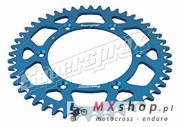 SUPERSPROX ZĘBATKA TYLNA ALUMINIOWA 7075-T6 (ERGAL) 899 51 KTM SX/EXC (JTR897.51) KOLOR NIEBIESKI