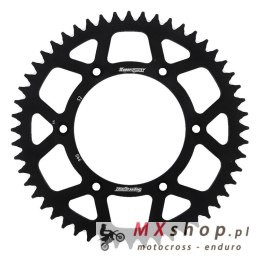 SUPERSPROX ZĘBATKA TYLNA ALUMINIOWA 7075-T6 (ERGAL) 899 52 KTM SX/EXC (JTR897.52) KOLOR CZARNY