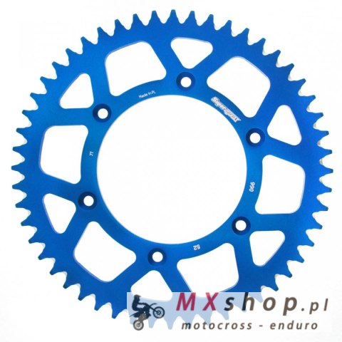 SUPERSPROX ZĘBATKA TYLNA ALUMINIOWA 7075-T6 (ERGAL) 899 52 KTM SX/EXC (JTR897.52) KOLOR NIEBIESKI SUPERSPROX ZĘBATKA TYLNA ALUMINIOWA 7075-T6 (ERGAL) 899 52 KTM SX/EXC (JTR897.52) KOLOR NIEBIESKI