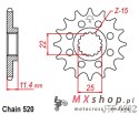 JT ZĘBATKA PRZEDNIA 1252 12 KTM LC4 400/600/620/640/690 (125212JT) (ŁAŃC. 520)