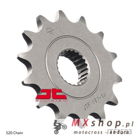 JT ZĘBATKA PRZEDNIA 2054 14 YAMAHA YFM 250 RAPTOR '08-13' (205414JT) (ŁAŃC. 520) JT ZĘBATKA PRZEDNIA 2054 14 YAMAHA YFM 250 RAPTOR '08-13' (205414JT) (ŁAŃC. 520)