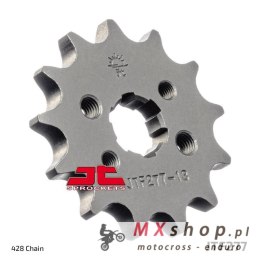 JT ZĘBATKA PRZEDNIA 2118 13 HONDA TRX 90 '93-19', CRF 125 '14-21', DERBI SENDA/MULHACEN/TERRA '07-14' (211813JT) (ŁAŃC. 428)