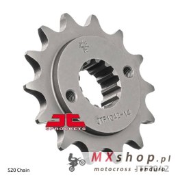 JT ZĘBATKA PRZEDNIA 2128 14 KYMCO 250 MXU/KXR/KXU '02-15' 300 MAXXER '05-16' (212814JT) (ŁAŃC. 520)