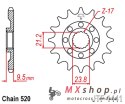 JT ZĘBATKA PRZEDNIA 2133 15 SUZUKI RMZ 450 '05-'12 (213315JT) (ŁAŃC. 520)
