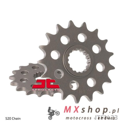 JT ZĘBATKA PRZEDNIA 2192 17 SUZUKI GSXR 1000 '09-16' (219217JT) (ŁAŃC. 520) KONWERSJA JT ZĘBATKA PRZEDNIA 2192 17 SUZUKI GSXR 1000 '09-16' (219217JT) (ŁAŃC. 520) KONWERSJA