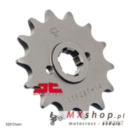 JT ZĘBATKA PRZEDNIA 267 14 HONDA CRF 230L '08-'10, XL 250R '84-'97 (26714JT) (ŁAŃC. 520)