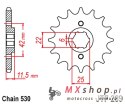 JT ZĘBATKA PRZEDNIA 277 16 HONDA FT 500 '82-'84 (27716JT) (ŁAŃC. 530) (PC07)