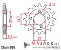 JT ZĘBATKA PRZEDNIA 350 13 HONDA XR 600R '91-'00, TRX 400EX /X '05-'14 (35013JT) (ŁAŃC. 520)