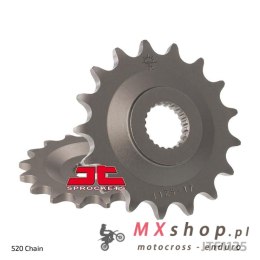 JT ZĘBATKA PRZEDNIA 405 17 APRILIA 600 '85-'87 (40517JT) (ŁAŃC. 520)