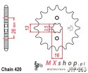 JT ZĘBATKA PRZEDNIA 415 11 SUZUKI TS 50, YAMAHA DT 50MX (41511JT) (ŁAŃC. 420)