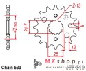 JT ZĘBATKA PRZEDNIA 566 16 / 513 16 KAWASAKI VN 800 A,B,C 96-06 (56616JT) (ŁAŃC. 530)