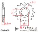 JT ZĘBATKA PRZEDNIA 600M15 SILNIK AM6 (JTF1120,15) (ŁAŃC. 420)