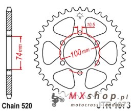 JT ZĘBATKA TYLNA 4540 46 HYOSUNG GV 250 '04-'15 (JTR1073.46) (ŁAŃC. 520)