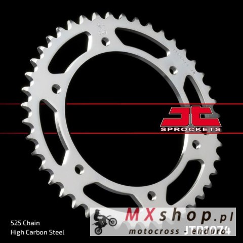 JT ZĘBATKA TYLNA 4589 44 HYOSUNG GT 650 '04-'15 (458944JT) (ŁAŃC. 525) JT ZĘBATKA TYLNA 4589 44 HYOSUNG GT 650 '04-'15 (458944JT) (ŁAŃC. 525)