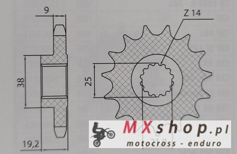 SUNSTAR ZĘBATKA PRZEDNIA 2254 15 DUCATI MULTISTRADA 1200 / S '10-'17 (JTF743.15) (ŁAŃC. 530) SUNSTAR ZĘBATKA PRZEDNIA 2254 15 DUCATI MULTISTRADA 1200 / S '10-'17 (JTF743.15) (ŁAŃC. 530)