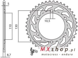 SUNSTAR ZĘBATKA TYLNA 4440 48 YAMAHA R6 03-05 (JTR1875.48) (ŁAŃC. 532) (444048)