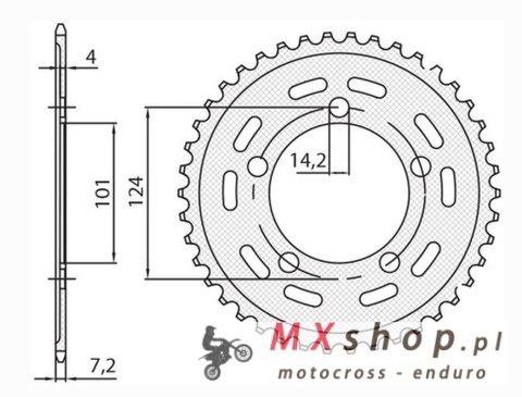 SUNSTAR ZĘBATKA TYLNA 4508 43 KTM 950/990/1190 RC8 /DUKE/ SUPERMOTO (JTR898.43) (ŁAŃC. 525) (450843JT) SUNSTAR ZĘBATKA TYLNA 4508 43 KTM 950/990/1190 RC8 /DUKE/ SUPERMOTO (JTR898.43) (ŁAŃC. 525) (450843JT)