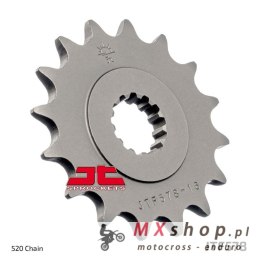 JT ZĘBATKA PRZEDNIA 585 17 KAWASAKI ZX-6R/RR '07-17, YAMAHA XTZ 750 '90-'98 (58517JT) (ŁAŃC. 520) (+1)