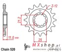 JT ZĘBATKA PRZEDNIA 727 16 HUSQVARNA 4T (72716JT) (ŁAŃC. 520)