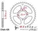 JT ZĘBATKA TYLNA 257 36 HONDA C 50/70 '75-87' (25736JT) (ŁAŃ420) NA ZAMÓWIENIE