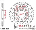 JT ZĘBATKA TYLNA 269 36 HONDA CG 125 '02-'05, CM 125 '82-'97, CB 125T '82-'88, DAELIM VC 125 '96-'99 (26936JT) (ŁAŃC. 428)