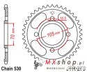 JT ZĘBATKA TYLNA 278 38 HONDA CB 250 '73-77',CJ 250 '76-79', CB 360/400 '75-79' (27838JT) (ŁAŃC.530)
