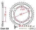 JT ZĘBATKA TYLNA 3552 39 APRILIA ETX 125 '84 BMW G310 R '16-'20 (-1) (355239JT) (ŁAŃC. 520)
