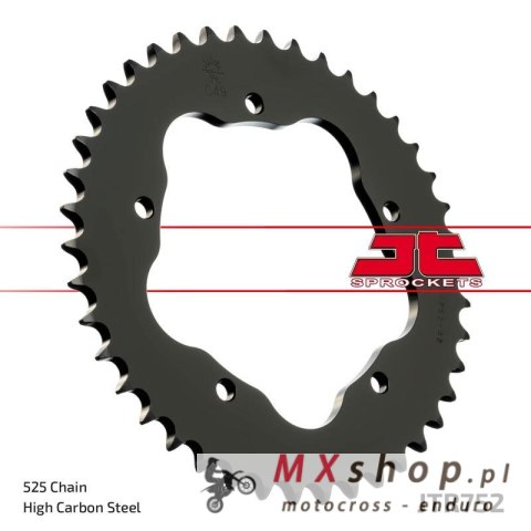 JT ZĘBATKA TYLNA 4320 45 DUCATI 848/916/996/1000/1100 (POTRZEBNY ADAPTER JTA750B) (432045JT) (ŁAŃC. 525) JT ZĘBATKA TYLNA 4320 45 DUCATI 848/916/996/1000/1100 (POTRZEBNY ADAPTER JTA750B) (432045JT) (ŁAŃC. 525)