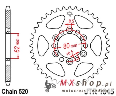 JT ZĘBATKA TYLNA 4324 37 YAMAHA TDR 125 '93-'99 (432437JT) (ŁAŃC. 428) NA ZAMÓWIENIE JT ZĘBATKA TYLNA 4324 37 YAMAHA TDR 125 '93-'99 (432437JT) (ŁAŃC. 428) NA ZAMÓWIENIE