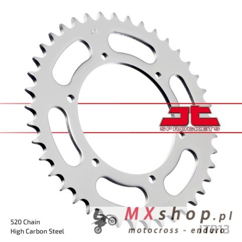 JT ZĘBATKA TYLNA 4357 44 HONDA CBR 600F '99-'00 (PC35 (+1) (435744JT) (ŁAŃC. 525) JT ZĘBATKA TYLNA 4357 44 HONDA CBR 600F '99-'00 (PC35 (+1) (435744JT) (ŁAŃC. 525)