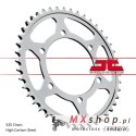 JT ZĘBATKA TYLNA 4385 43 SUZUKI GSXR 600 '11-'19, YAMAHA MT-07 '14-'22, XSR 700 '16-'22 (438543JT) (ŁAŃC. 525) CZARNA (ORYG)