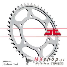 JT ZĘBATKA TYLNA 4385 43 SUZUKI GSXR 600 '11-'19, YAMAHA MT-07 '14-'22, XSR 700 '16-'22 (438543JT) (ŁAŃC. 525) CZARNA (ORYG)