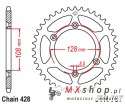 JT ZĘBATKA TYLNA 4488 57 KAWASAKI KLX 125 '03-06, SUZUKI DR-Z 125 '03-20 (448857JT) (ŁAŃC. 428)