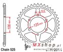 JT ZĘBATKA TYLNA 4529 47 TRIUMPH 675 '06-'17 (452947JT) (ŁAŃC. 525) CZARNA