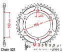 JT ZĘBATKA TYLNA 4550 42 BMW F800R (OTWÓR NA ŚRUBĘ 8,5MM) (455042JT) (ŁAŃC. 525) CZARNA